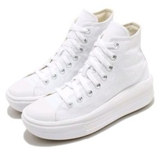 Converse Chuck Taylor All Star Move White Platform Women Shoes 568498C Size 9 - £44.83 GBP