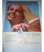 Vintage Breck Fresh Hair Instant Shampoo  Print Magazine Advertisement 1... - £5.49 GBP