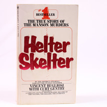 Vintage Helter Skelter Manson Murders By Bugliosi 1974 Copy PB True Crime Story  - £15.37 GBP