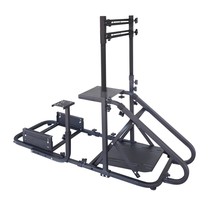 ATS Driving Game Sim Racing Frame Rig for Screen Seat Wheel Pedals Xbox PS PC - £210.89 GBP