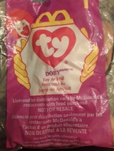 Ty Teenie Beanie Babies DOBY THE DOBERMAN DOG #1 McDonalds  1998 New Sealed - £7.81 GBP