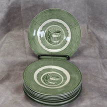 Royal Colonial Homestead Saucers 6&quot; Set of 9 - £11.60 GBP