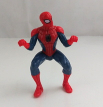2013 Hasbro Marvel Spider-Man ATV/Motorcycle Rider Pose 3.25&quot; Action Figure - £7.56 GBP