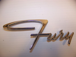 1963 Plymouth Fury Fender Emblem Oem #2417200 - $71.98