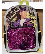Kids 16&quot; Backpack Nickelodeon That Girl Lay Lay Bioworld 50lb Reflective... - $177.11 MXN