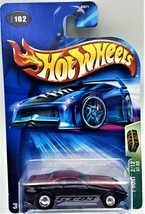 Hot Wheels GT-03 Treasure Hunt Black and Red Collector No 102 1/64 Scale  - £3.52 GBP