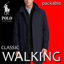 Limited Men's Polo Ralph Lauren Packable Walking Coat Trench Commuter Navy Xl 2X - £159.86 GBP