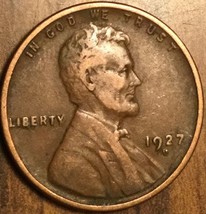 1927D Usa Lincoln Wheat One Cent Penny Coin - £1.37 GBP