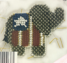 Mill Hill Political + Olympic GOP ELEPHANT Pin Counted Glass Bead Kit MHP03 - $245.13 MXN