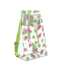 Girls PVC Transparent  Backpack Kids Bundle School Bag Cute Candy Color Double   - £136.59 GBP