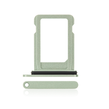 Single Waterproof Sim Card Slot Tray Holder W/Gasket GREEN For iPhone 12 Mini - £4.61 GBP