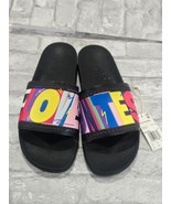Adidas Originals Men&#39;s Adilette Slide Sandal Black White Black Pride Siz... - $475.79 MXN