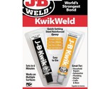 JB Weld Kwik Weld Steel Reinforced Epoxy for Metal Repair 1 oz Tubes 6 M... - $8.25