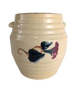 Robinson Ransbottom Stoneware Pottery Morning Glory Beehive Cookie Jar R... - $928.64 MXN