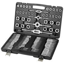 VEVOR XCXXZ009 110 PCS Tap and Die Combination Set Metric &amp; SAE - $110.00