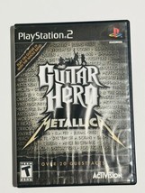 Guitar Hero: Metallica Sony Play Station 2 Case And Manual Only No Disk - £13.64 GBP