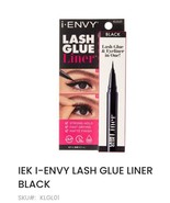 KISS NEW YORK PROFESSIONAL IEK i ENVY LASH GLUE &amp; EYELINER BLACK KLGL01 - $8.59