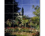 Monet claude garden in flower at sainte adresse thumb155 crop