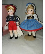 Madame Alexander 453, 454 Hansel and Gretel 7 1/2 inch Dolls Vintage Mad... - $35.99