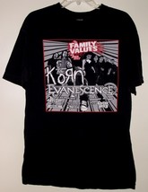 Korn Concert Shirt Family Values Vintage 2007 Evanescence Atreyu Trivium Droid L - $164.99