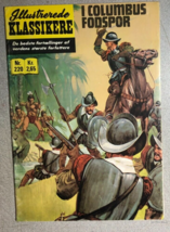 Classics Illustrated #220 In The Footsteps Of Columbus (No Hrn) Denmark Ed FINE- - £31.54 GBP