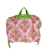 Buckhead Betties Full-Size Foldable Zip Garment Bag Pink Butterfly Flora... - $36.96 CAD