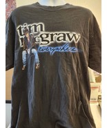 Tim Mcgraw Vintage 1997 Single Stitch Tour T-Shirt Large - £70.87 GBP