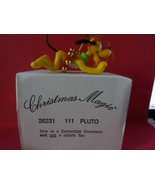 Pluto Disney Grolier Collectible Christmas Magic Ornament 26231 #111, Vi... - $254.00 MXN