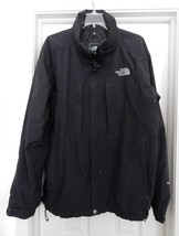 The North Face Men&#39;s HYVENT Jacket Coat Flannel Mesh Lined Black Size XL - £35.93 GBP