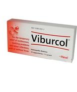 3 PACK VIBURCOL 12 Suppositories by HEEL - Fever, Infection, Teething, R... - $66.99