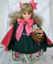 Robin Woods 1991 Little Red Riding Hood Doll Vintage Limited Edition #321/1000 - £29.28 GBP