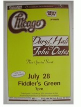 Chicago Daryl Hall and John Oates Poster Concert &amp; - $13.49