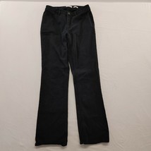 Northern Reflections Weekend Black Pants Women&#39;s Size 4 Cotton Blend Str... - $7.92