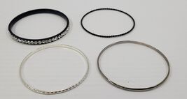 AR3) Mixed Lot of 4 Junk Drawer Costume Jewelry Woman Bracelets - $9.89