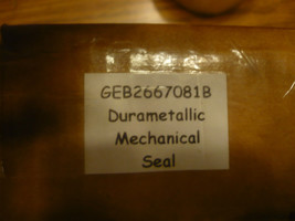 New Durametallic 2&quot; Double Cartridge BRO GEB2667081B Manufacturer Refurbished - £191.84 GBP