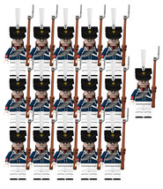 16pcs Prussian Guard Grendiers Custom Napoleonic Wars Mininifigure Toys ... - £18.17 GBP