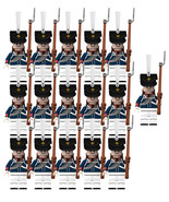 16pcs Prussian Guard Grendiers Custom Napoleonic Wars Mininifigure Toys ... - $22.68