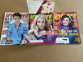 Lot of 3 Seventeen Magazines  August 2014 September 2015 April 2015 Ansel Elgort - £14.99 GBP