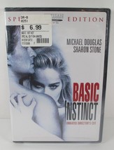 Basic Instinct DVD Michael Douglas Sharon Stone Unrated Director Cut Sealed New - £7.15 GBP