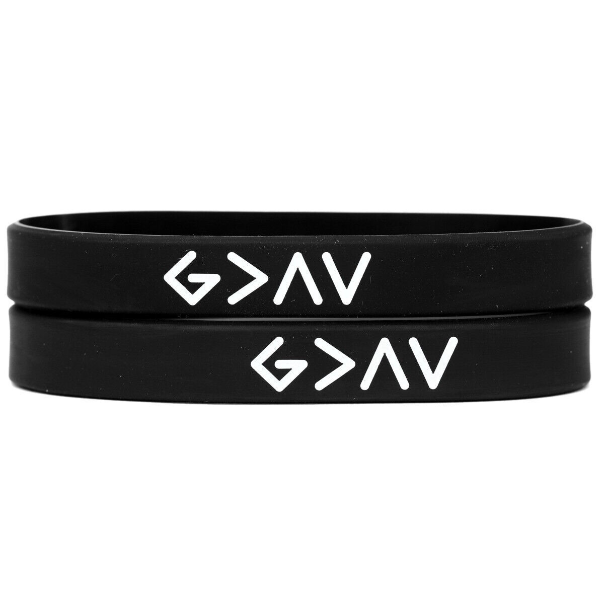 2 of CHILD Size God is Greater than the Highs and Lows Wristband Bracelets - $9.88