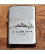ZIPPO  U.S.S. NORTHAMPTON CLC-1 1954 Lighter - £236.19 GBP