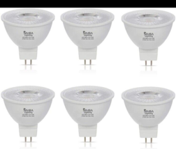 [6 Pack] LED MR16 3.5W 12V 20W Halogen Replacement Bulbs GU5.3 Bi-Pin 2700K - £10.19 GBP
