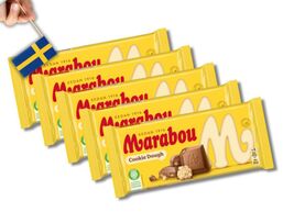 5 Bars Marabou Cookie Dough 185g (6.52oz) Chocolate Bar - $41.17
