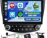 Android 13 Car Stereo Dash Kit For Honda Accord 2003-2007 With 6G+128G, ... - $315.99