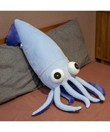 New Spoof Octopus Plush Toy Stuffed Animal Blue/Pink Squid Pillow Creati... - £28.46 GBP
