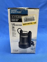 Everbilt - 1/6 HP Plastic Submersible Utility Pump - £55.55 GBP