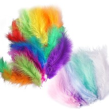 Colorful Feathers Diy Crafting Craft Rainbow Feather For Dream Catcher P... - £11.98 GBP