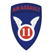 4&quot; 11th air assault div army bumper sticker decal usa made - £21.57 GBP