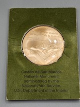 Castillo de San Marcos Tricentennial Commemorative Coin Medal - £3.84 GBP