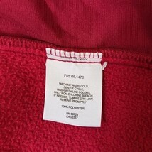 Columbia WL1470 Women's Red Full Zip Sleeveless Fleece Vest Size Large image 4